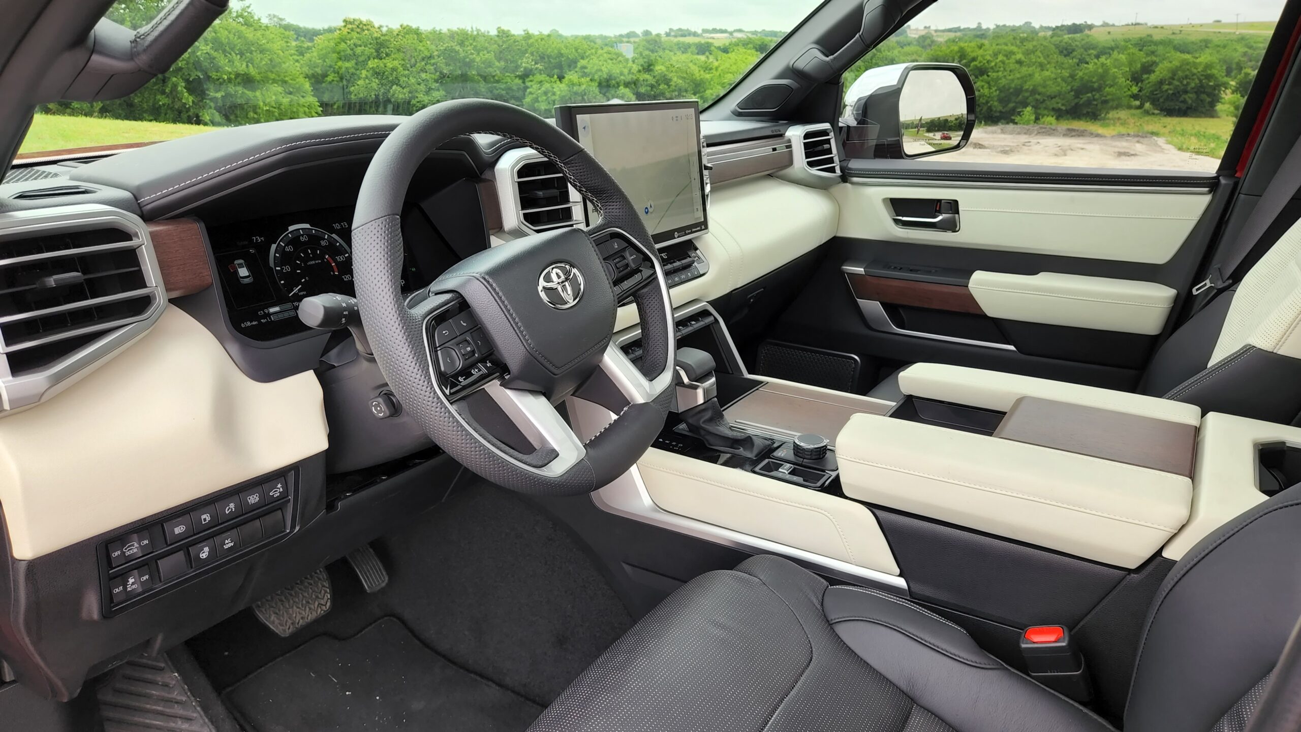 Toyota Sequoia Capstone interior