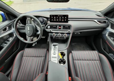 2023 Genesis G70 interior