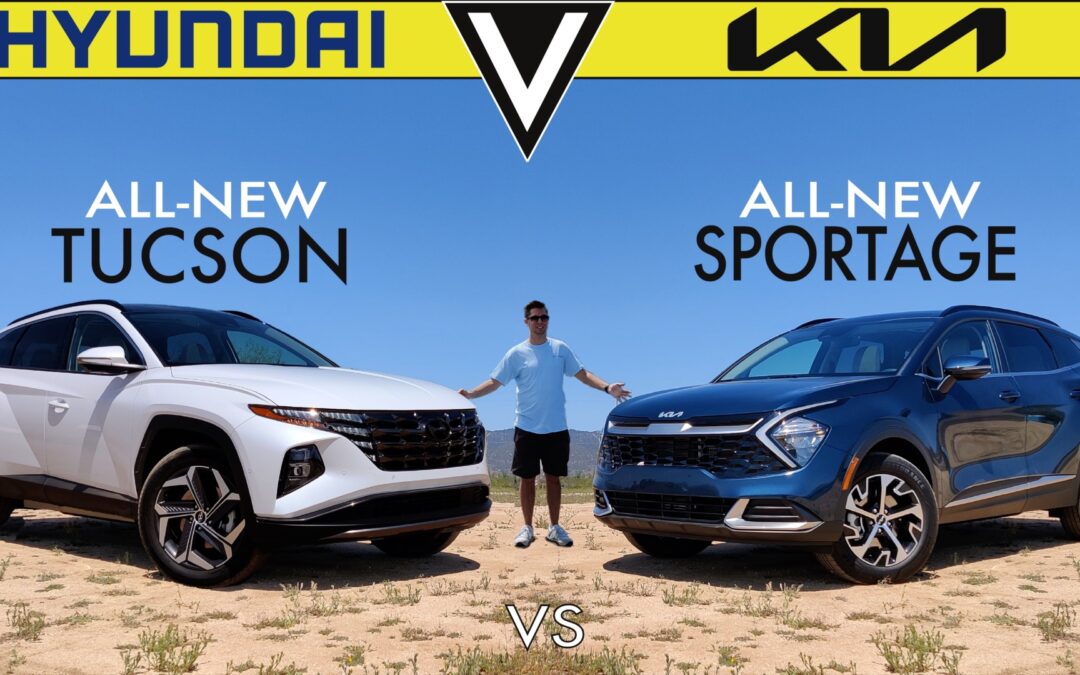 FAMILY FIGHT! — 2023 Kia Sportage Hybrid vs. 2022 Hyundai Tucson Hybrid: Faceoff Comparison