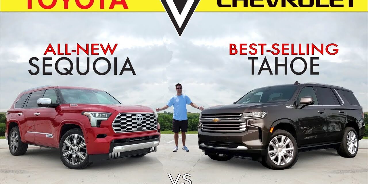 UNDER THREAT? — 2023 Toyota Sequoia Capstone vs. Chevy Tahoe High Country: Faceoff Comparison
