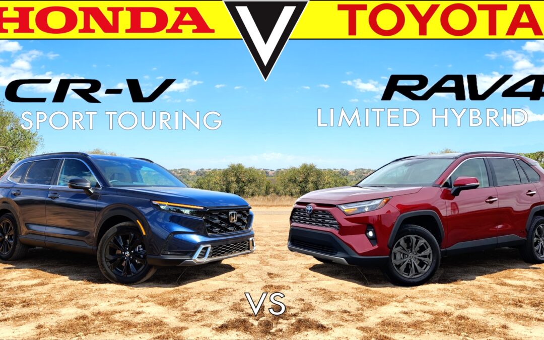 BEST-SELLERS BATTLE! — All-New 2023 Honda CR-V vs. 2023 Toyota RAV4: Comparison