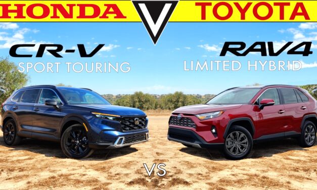 BEST-SELLERS BATTLE! — All-New 2023 Honda CR-V vs. 2023 Toyota RAV4: Comparison