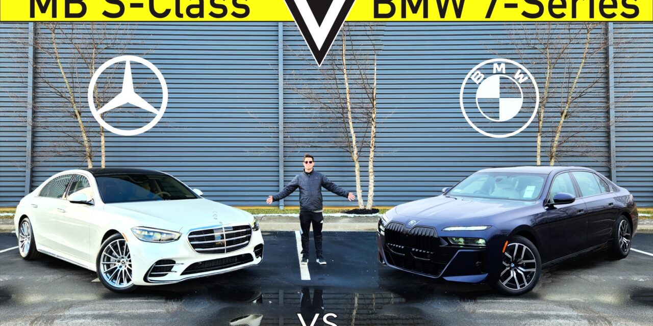 S-CLASS vs. 7-SERIES: Lavish Luxury Showdown!