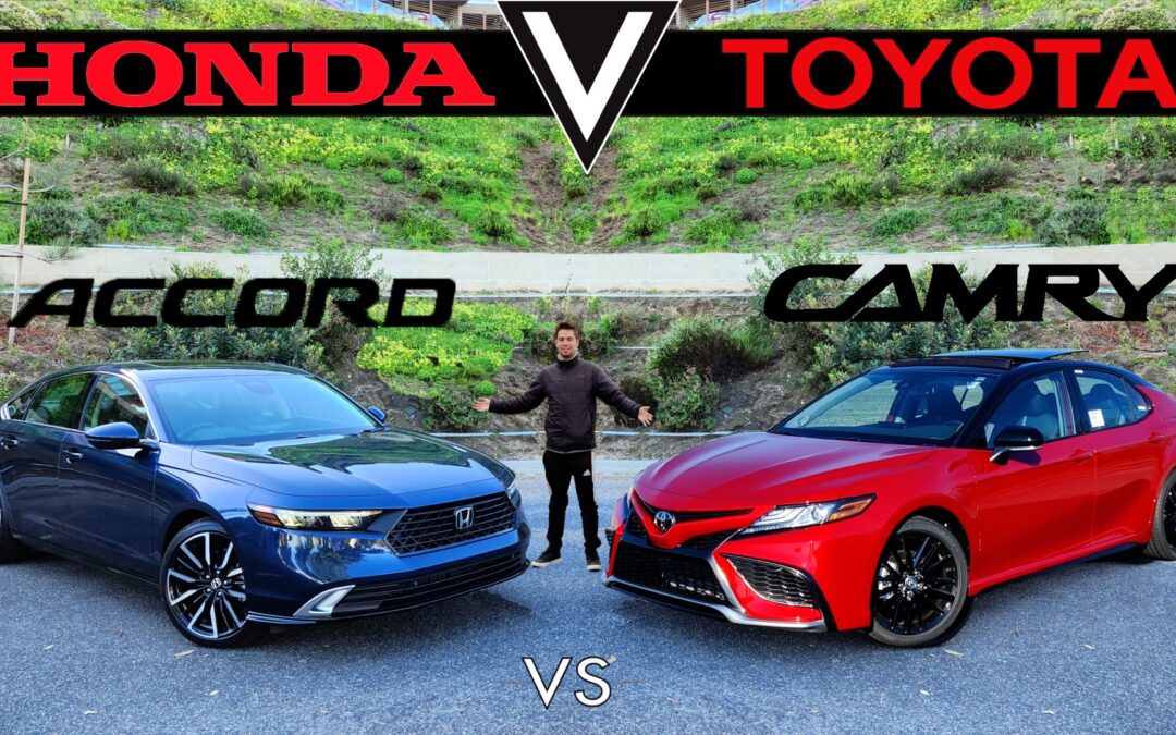 Big Battle for Mid-size Sedans! 2023 Accord vs. 2023 Camry