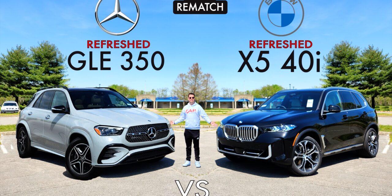 Refreshed BMW X5 vs. Mercedes GLE: The Fierce Battle for #1!