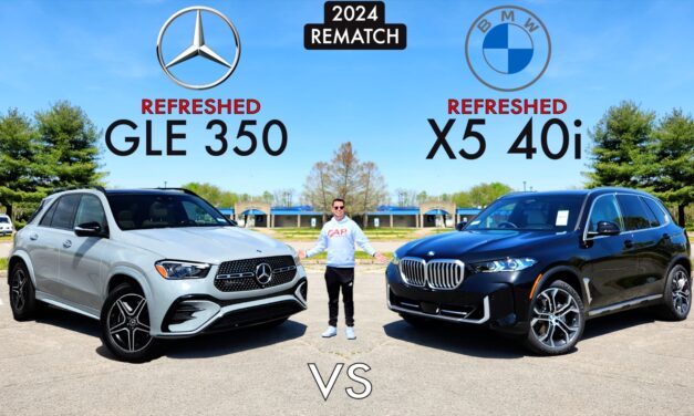 Refreshed BMW X5 vs. Mercedes GLE: The Fierce Battle for #1!