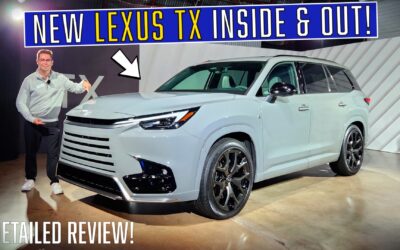 FIRST LOOK! The 2024 Lexus TX: Don’t Mess with Texas