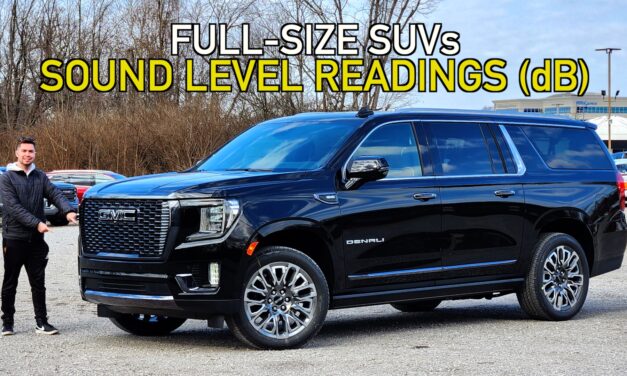 Full-Size SUVs: Sound Level Readings