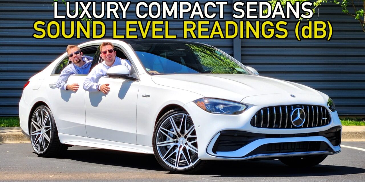 Luxury Compact Sedans: Sound Level Readings