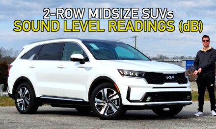 2-Row Midsize SUVs: Sound Level Readings