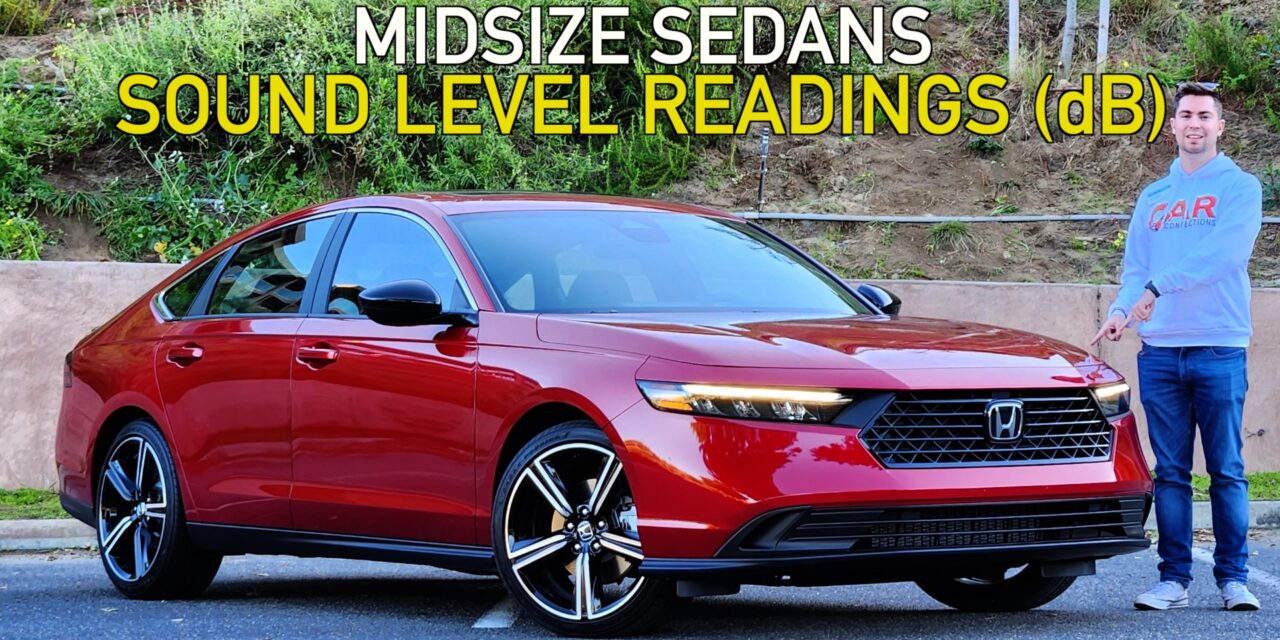 Midsize Sedans: Sound Level Readings