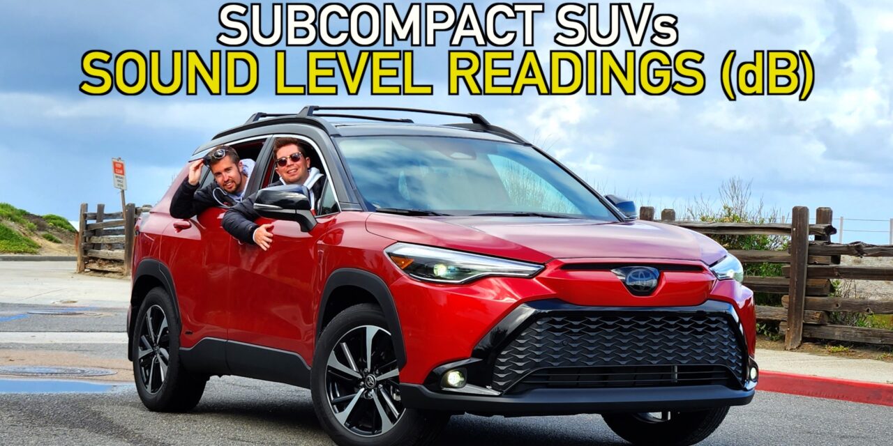 Subcompact SUVs: Sound Level Readings