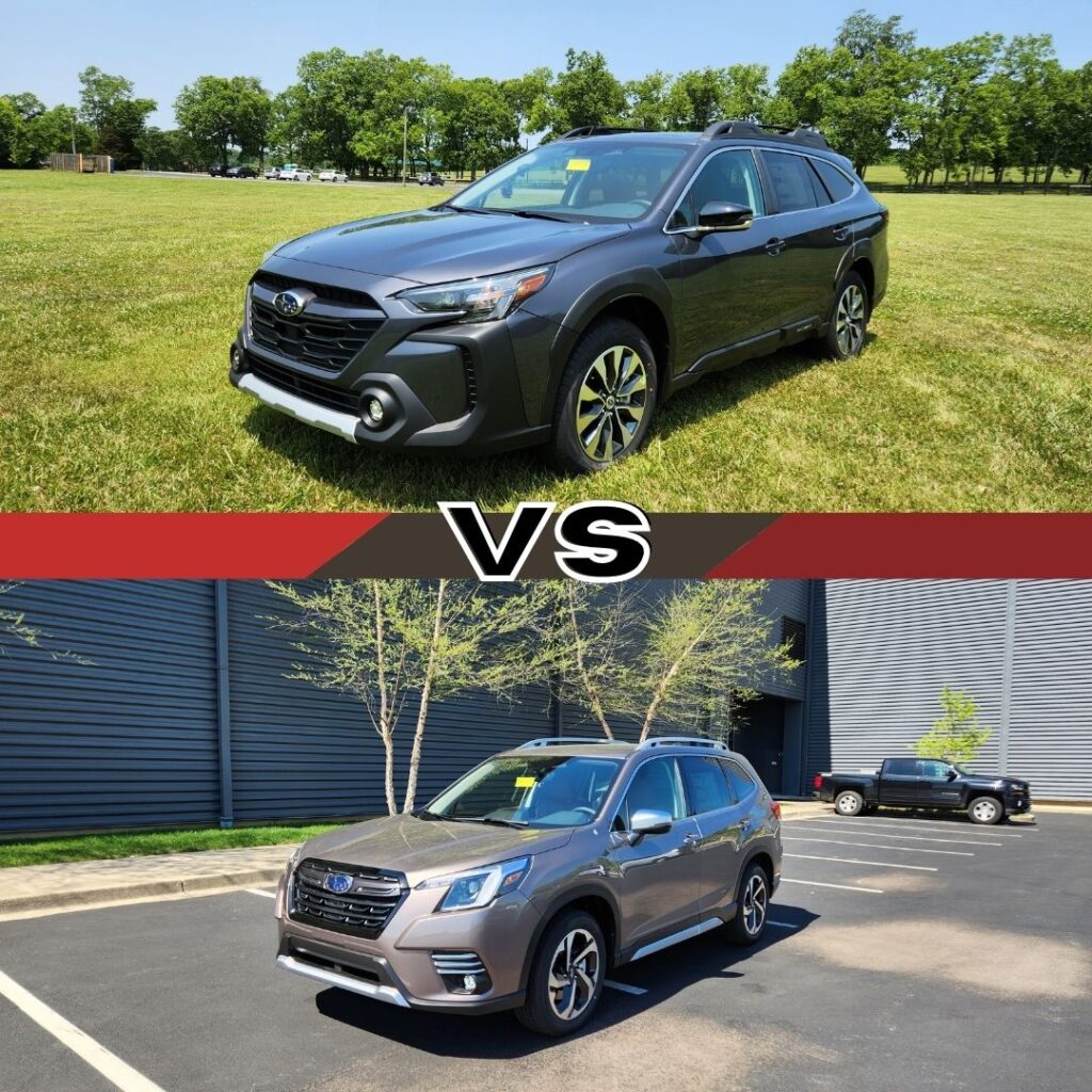 Subaru Showdown!! 2024 Subaru Outback vs. 2024 Subaru Forester Car