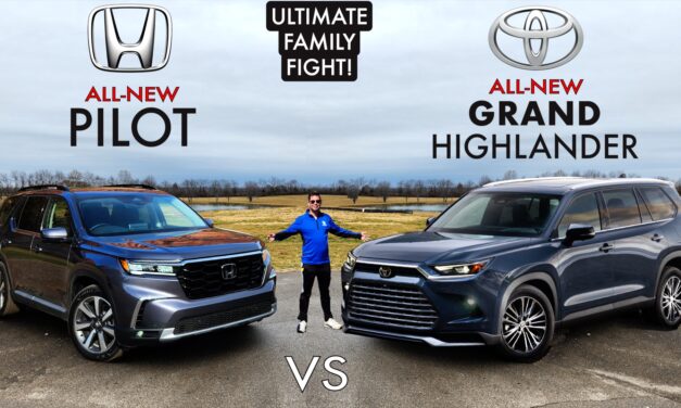 BEST CHOICE?? All-New 2024 Toyota Grand Highlander vs. 2023 Honda Pilot