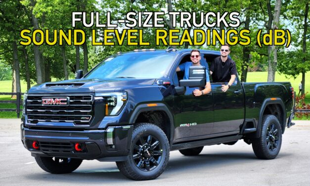 Full-Size Pickup Trucks: Sound Level Readings
