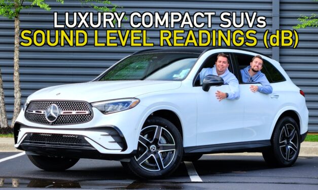 Luxury Compact SUVs: Sound Level Readings