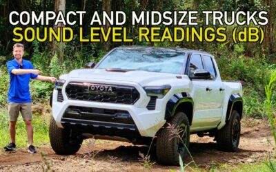 Compact and Midsize Pickup Trucks: Sound Level Readings