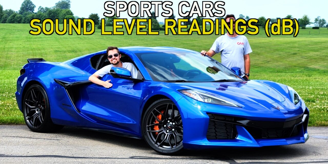 Sports Cars: Sound Level Readings