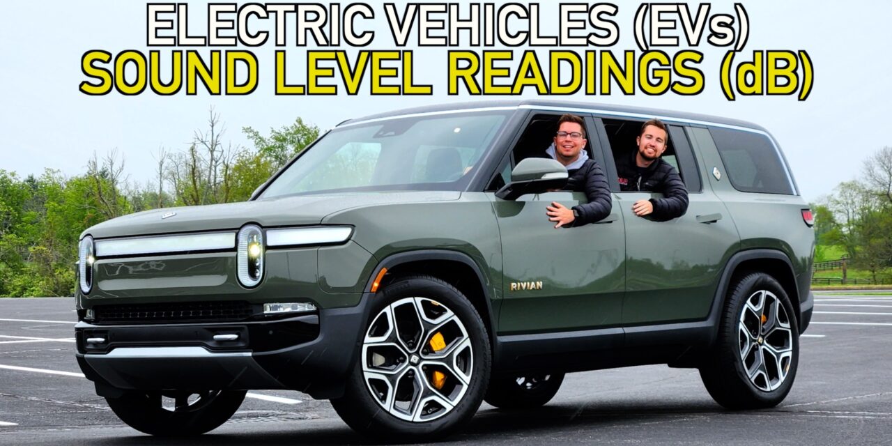 Electric Vehicles: Sound Level Readings