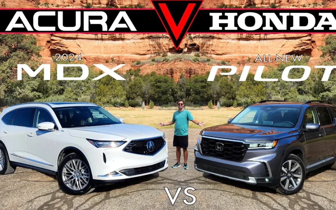 Is Boxier Better? 2024 Honda Pilot vs. Acura MDX