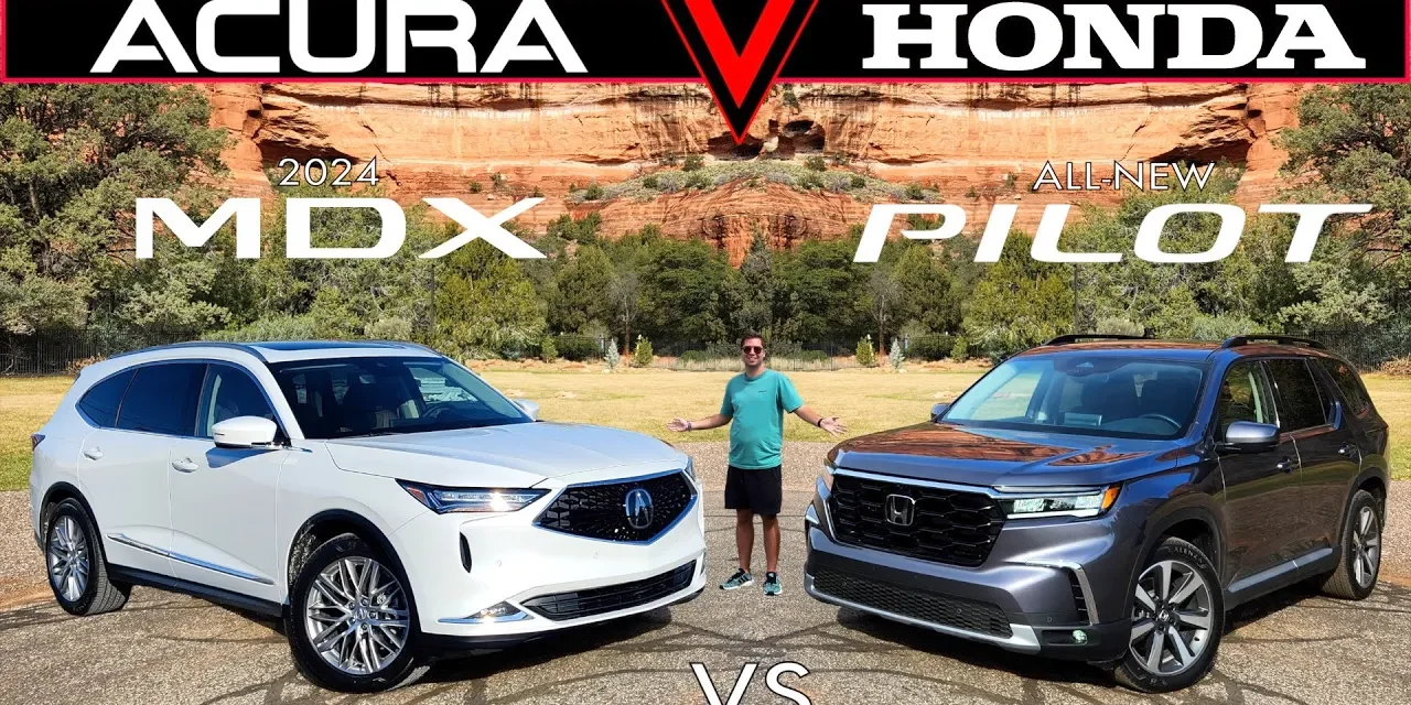 Is Boxier Better? 2024 Honda Pilot vs. Acura MDX Car Confections