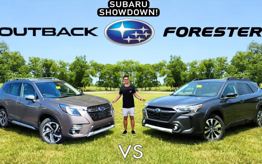 Subaru Showdown!! 2024 Subaru Outback vs. 2024 Subaru Forester