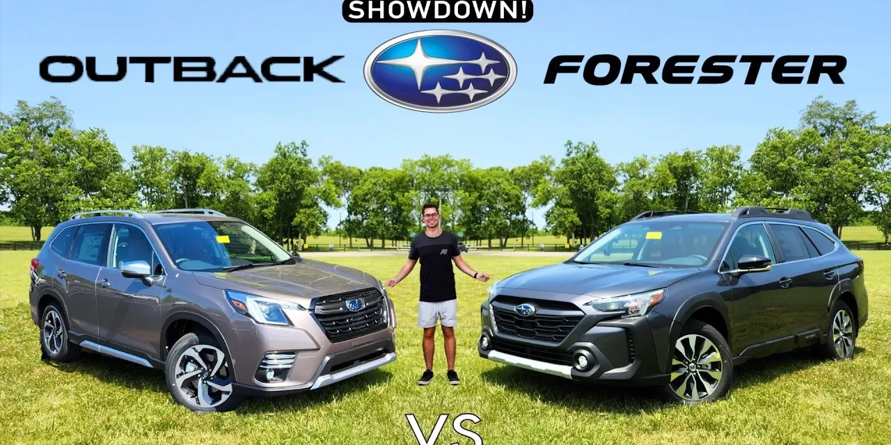 Subaru Showdown!! 2024 Subaru Outback vs. 2024 Subaru Forester Car