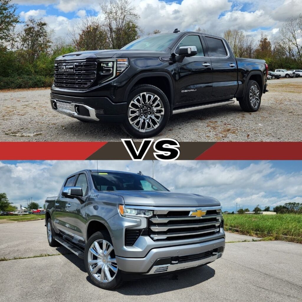 GM Truck Showdown! 2024 Chevy Silverado High Country vs. GMC Sierra