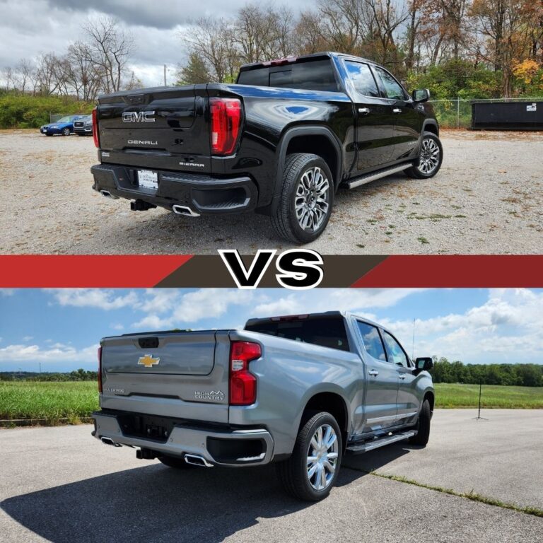 GM Truck Showdown! 2024 Chevy Silverado High Country vs. GMC Sierra