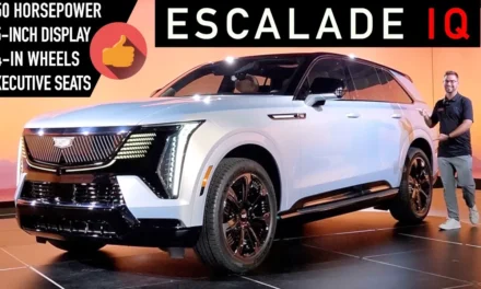 FIRST LOOK! The 2025 Cadillac Escalade IQ is the New Electric School Bus!
