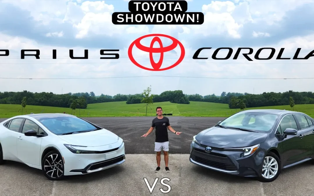 Practical vs Pricey: 2023 Toyota Prius vs. Toyota Corolla Hybrid