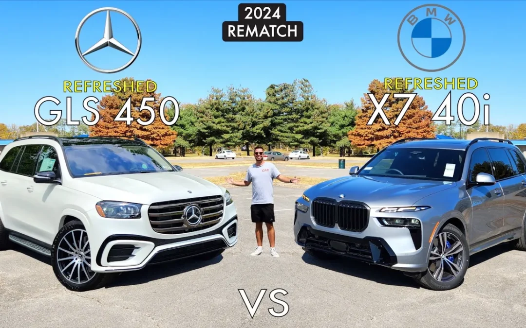 RIVAL REMATCH! 2024 BMW X7 vs. 2024 Mercedes GLS 450