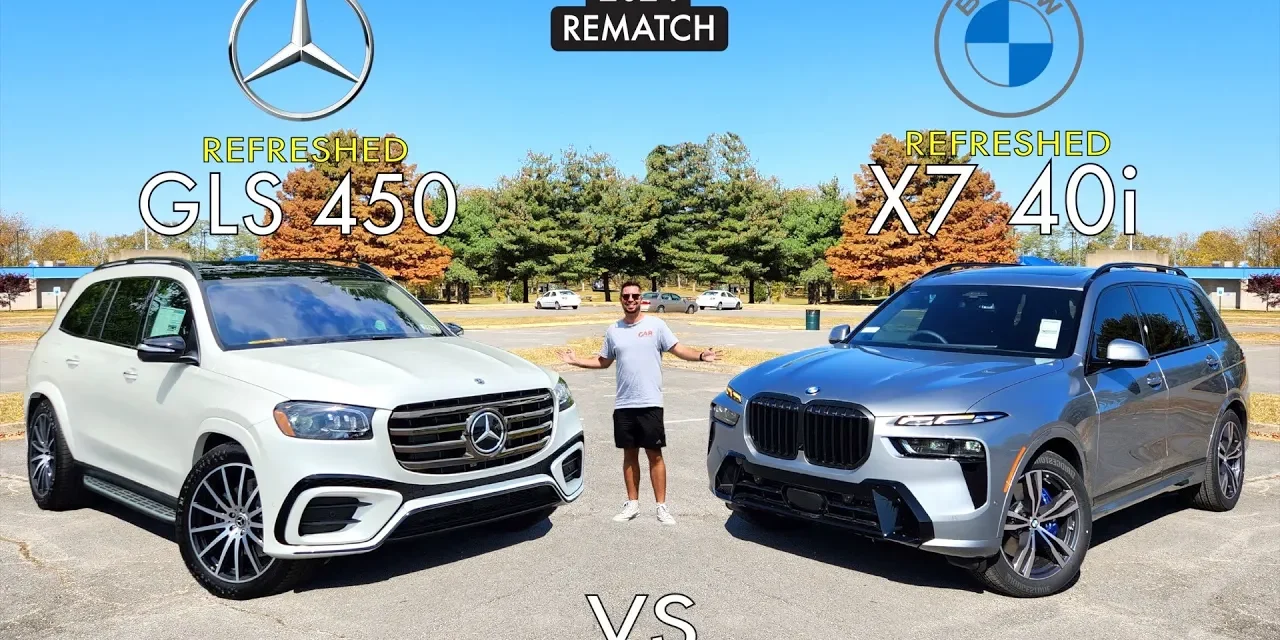 RIVAL REMATCH! 2024 BMW X7 vs. 2024 Mercedes GLS 450