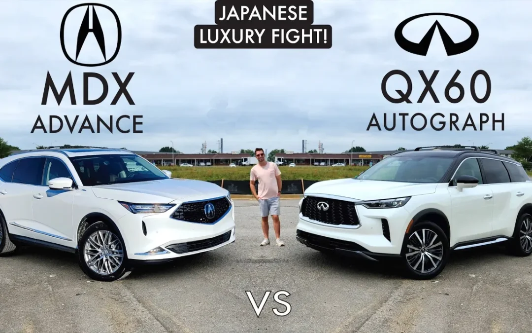 Luxury Division Leaders! 2024 Acura MDX vs. Infiniti QX60 Faceoff Comparison