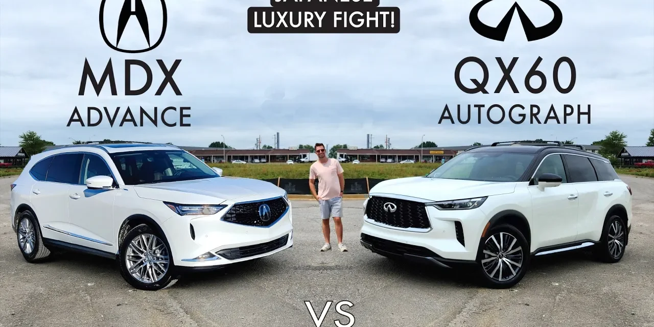 Luxury Division Leaders! 2024 Acura MDX vs. Infiniti QX60 Faceoff Comparison