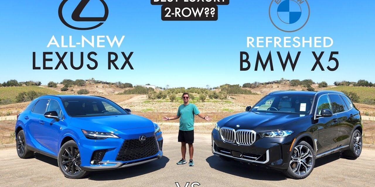 Midsize Luxury King! 2024 BMW X5 vs. 2024 Lexus RX