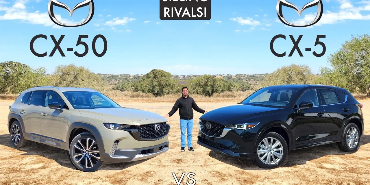 Ultimate Mazda Showdown! 2024 Mazda CX50 vs. 2024 Mazda CX5 Car