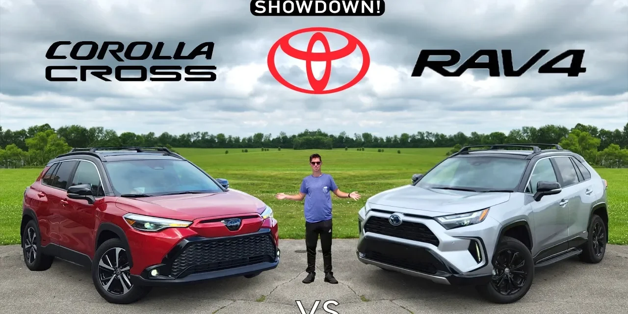 Reliable Sibling Showdown! 2023 Toyota RAV4 vs. Corolla Cross