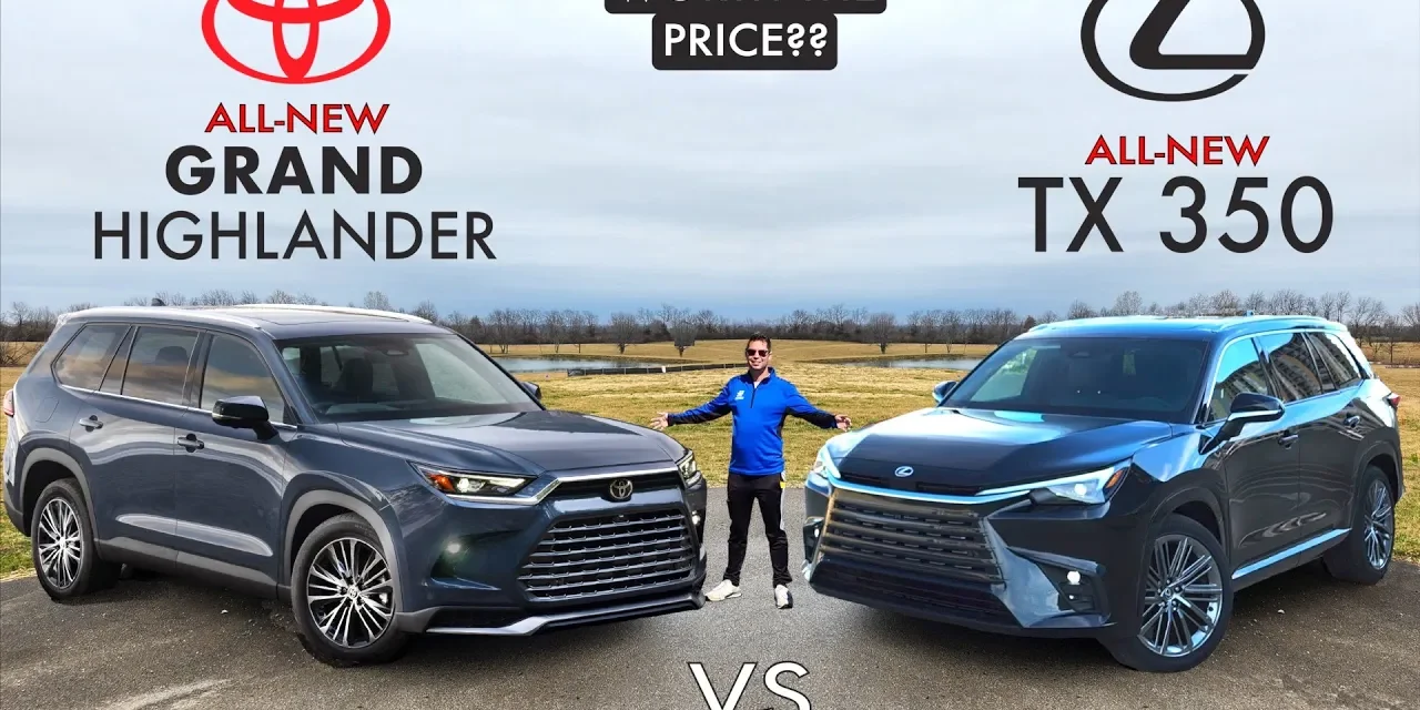 Is Luxury Actually the Best? 2024 Toyota Grand Highlander vs. 2024 Lexus TX 350