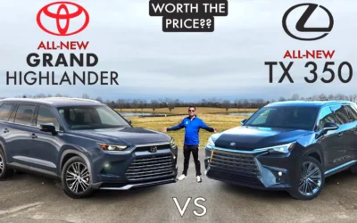 Is Luxury Actually the Best? 2024 Toyota Grand Highlander vs. 2024 Lexus TX 350