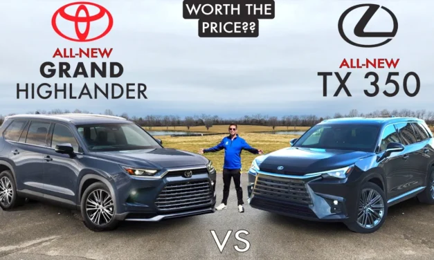 Is Luxury Actually the Best? 2024 Toyota Grand Highlander vs. 2024 Lexus TX 350