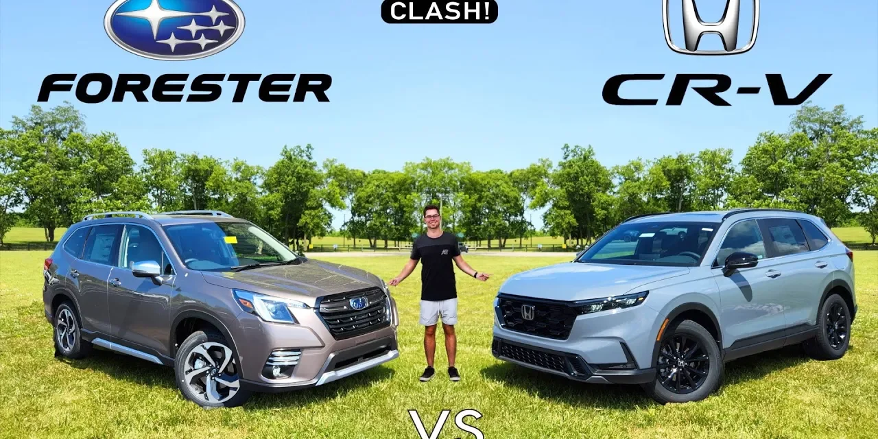 Does Newer Equal Better? 2024 Honda CR-V vs. 2023 Subaru Forester
