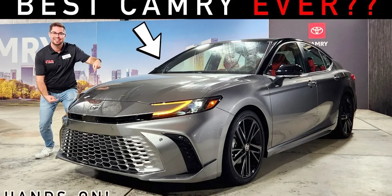 FIRST LOOK! The 2025 Toyota Camry Marks a New Direction for the Icon!