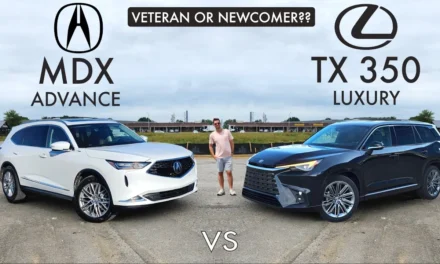New King on the Block! 2024 Acura MDX vs. 2024 Lexus TX