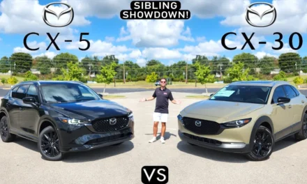 SIBLING RIVALS! — 2024 Mazda CX-5 vs. 2024 Mazda CX-30