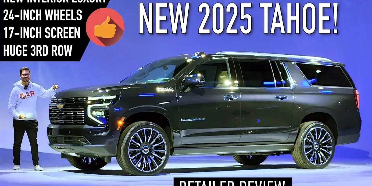 FIRST LOOK! Refreshed 2025 Chevy Tahoe and Suburban have BIG Changes!