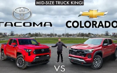 Big Battle for Midsize Trucks! 2024 Toyota Tacoma vs. Chevy Colorado
