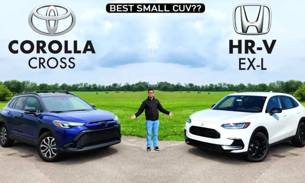 Ultimate Compact! 2024 Toyota Corolla Cross vs. Honda HR-V