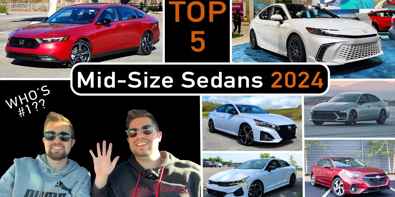 Best 5 Midsize Sedans for 2024 Our Expert Rankings! Car Confections
