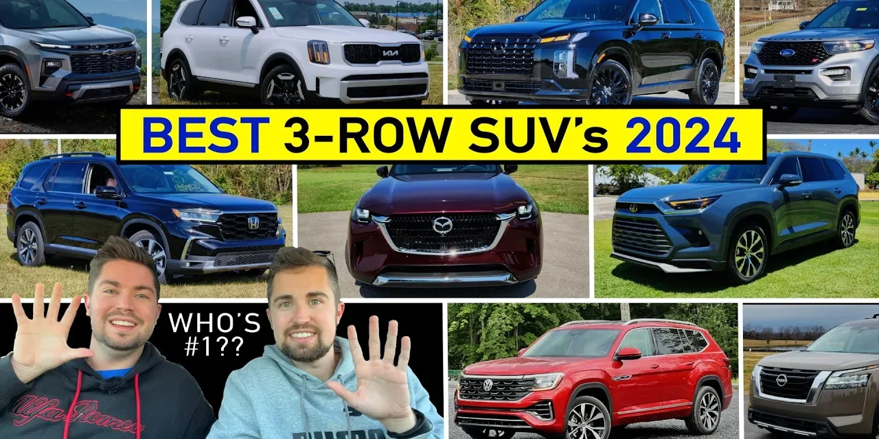 Best 10 Three Row SUVs for 2024 – Our Expert Picks 